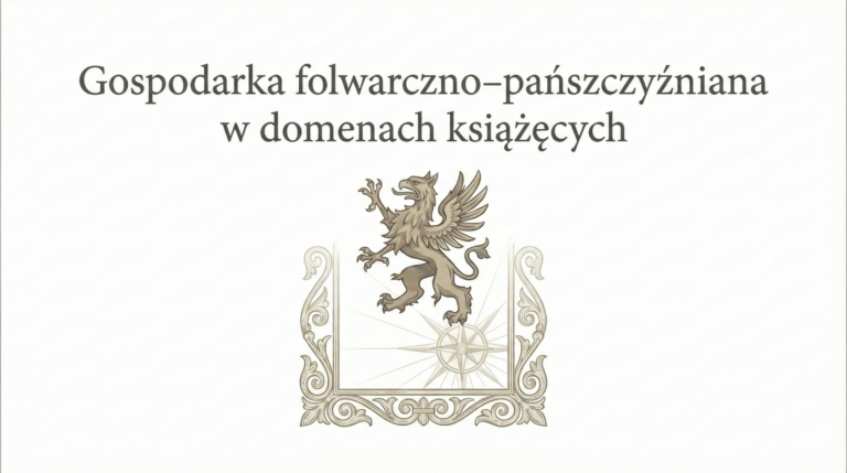 Gospodarka folwarczno-pańszczyźniana w domenach książęcych