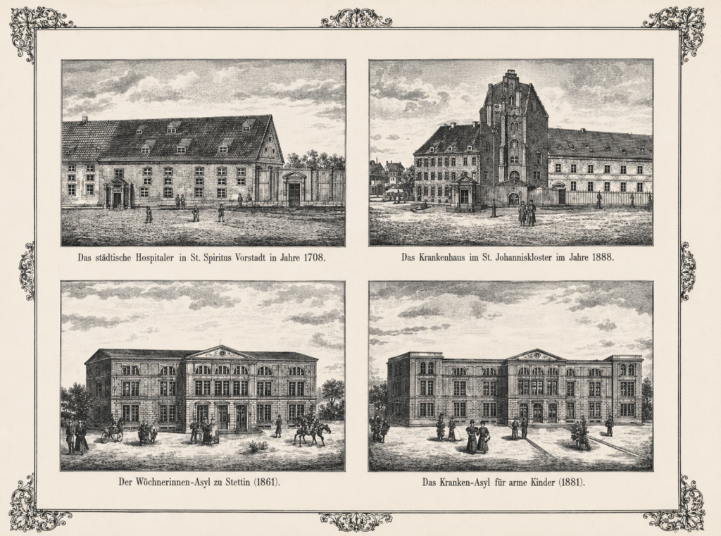 Gimnazjum akademickie, Liceum Rady, Gimnazjum Mariackie w Szczecinie, źródło Martin Wehrmann, Geschichte des Königlichen Marienstifts-Gymnasiums (des früheren Herzoglichen Pädagogiums und Königl[ichen] akademischen Gymnasiums) in Stettin. 1544–1894, w: Festschrift zum dreihhundertfünfzigjährigen Jubiläum des Königlichen Marienstifts-Gymnasiums zu Stettin am 24. und 25. September 1894 Stettin 1894